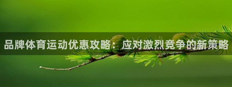 哈哈体育十年：品牌体育运动优惠攻略：应对激烈竞争的新策略